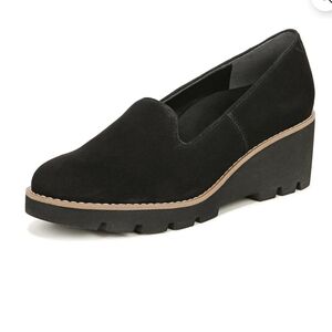 Vionic Willa Black Suede Nubuck Wedge 11